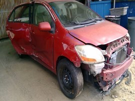 2007 TOYOTA YARIS, RED, 1.5L, AT.   Z26484